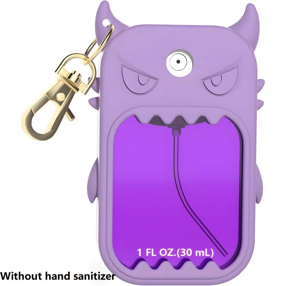 Silicone Case Touchland Hand Sanitizer Spray Holder Keychain Zpaxo PURPLE