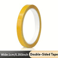 Extra Strong Double Sided Adhesive Tape Thin Super Strong Heavy Fixation Bookbinding Mesh Waterproof Powerful Grid Carpet Tape Zpaxo Width-1CM 4PCS 10M