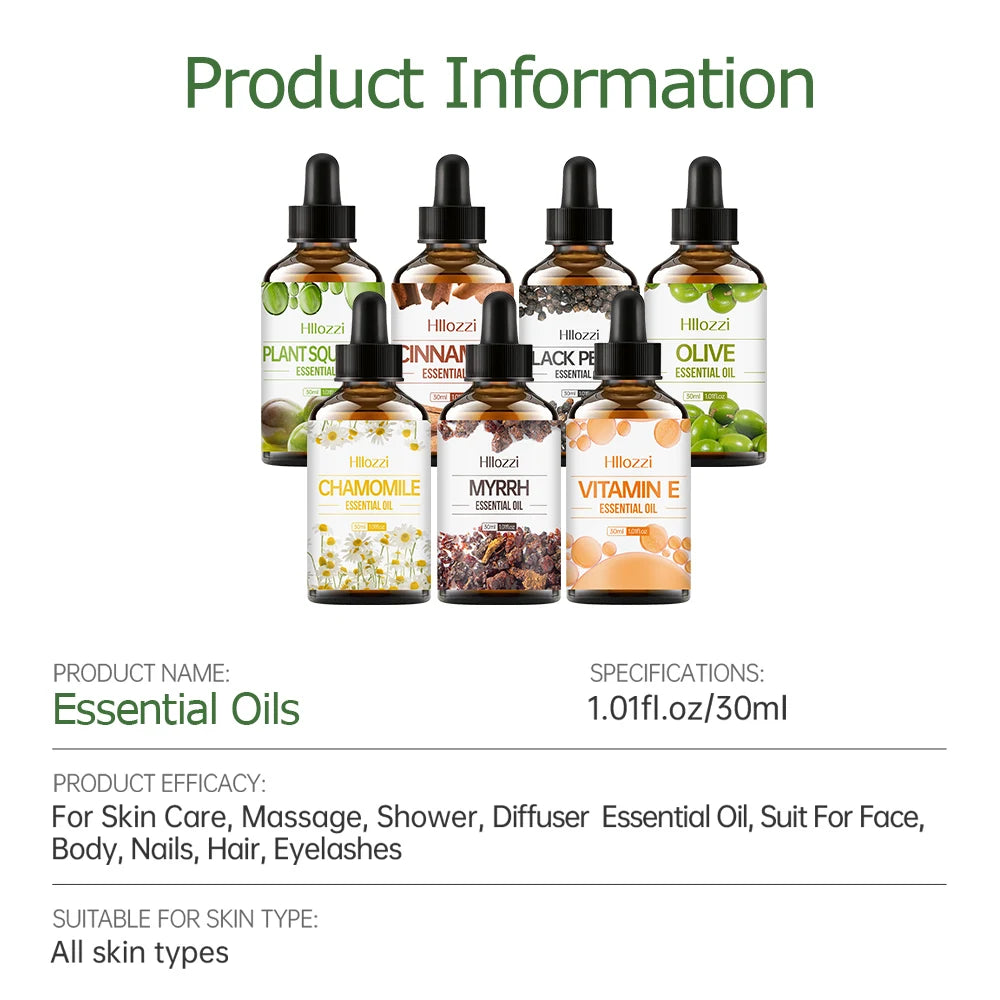 Essential Oil Moisturizing Nourishing Deep Repair Face Body Nails Zpaxo