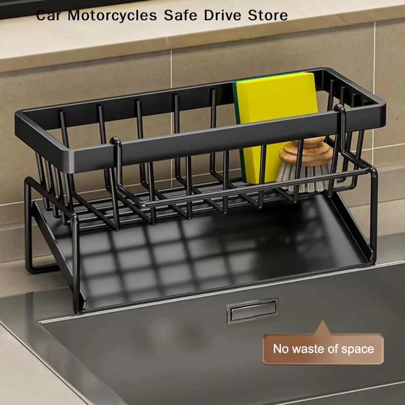 CMKitchen Multifunctional Shelf Sponge Drain Rack Sink Drainage