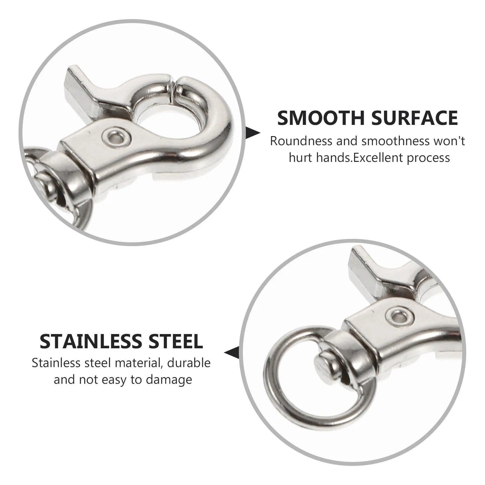 Parrot Cage Door Locks Stainless Steel Anti-escape Buckles Bird Clips