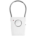 Smart Door Handle Alarm 110dB Door Security Alarm with Adjustable Settings Portable Window Alarm Ultra-Slim Detector for Travel Zpaxo Icon model