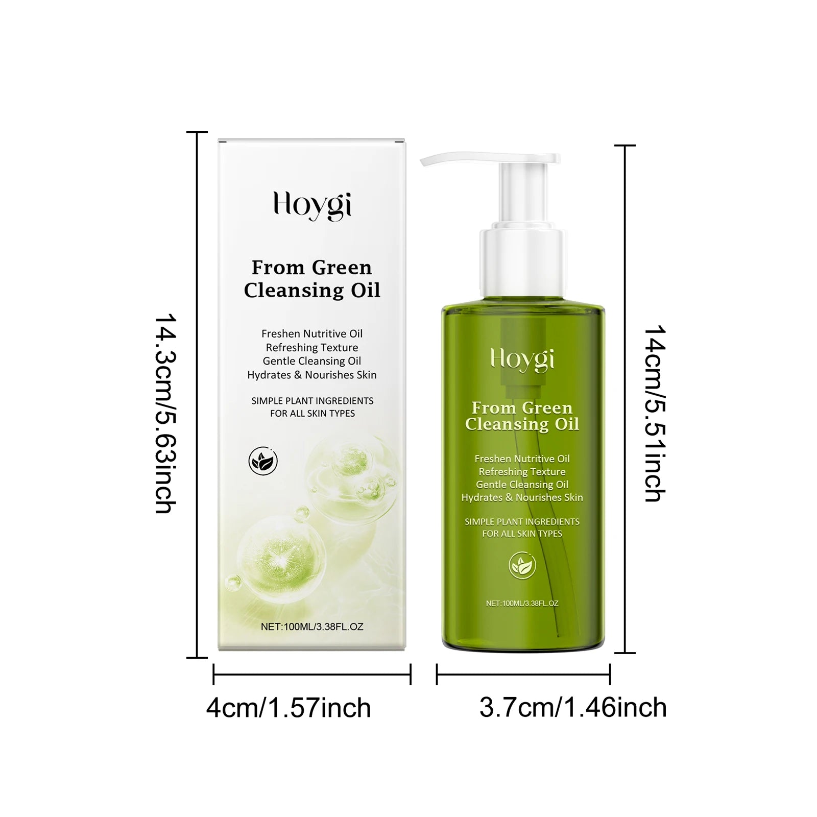 Eelhoe Gentle Cleansing Oil – Deep Pore & Makeup Remover 100ml Facial Cleansing Oil Zpaxo
