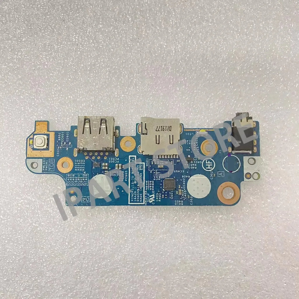 0KR8F3 Dell Latitude 3300 Audio Port USB SD Card Reader Power Button