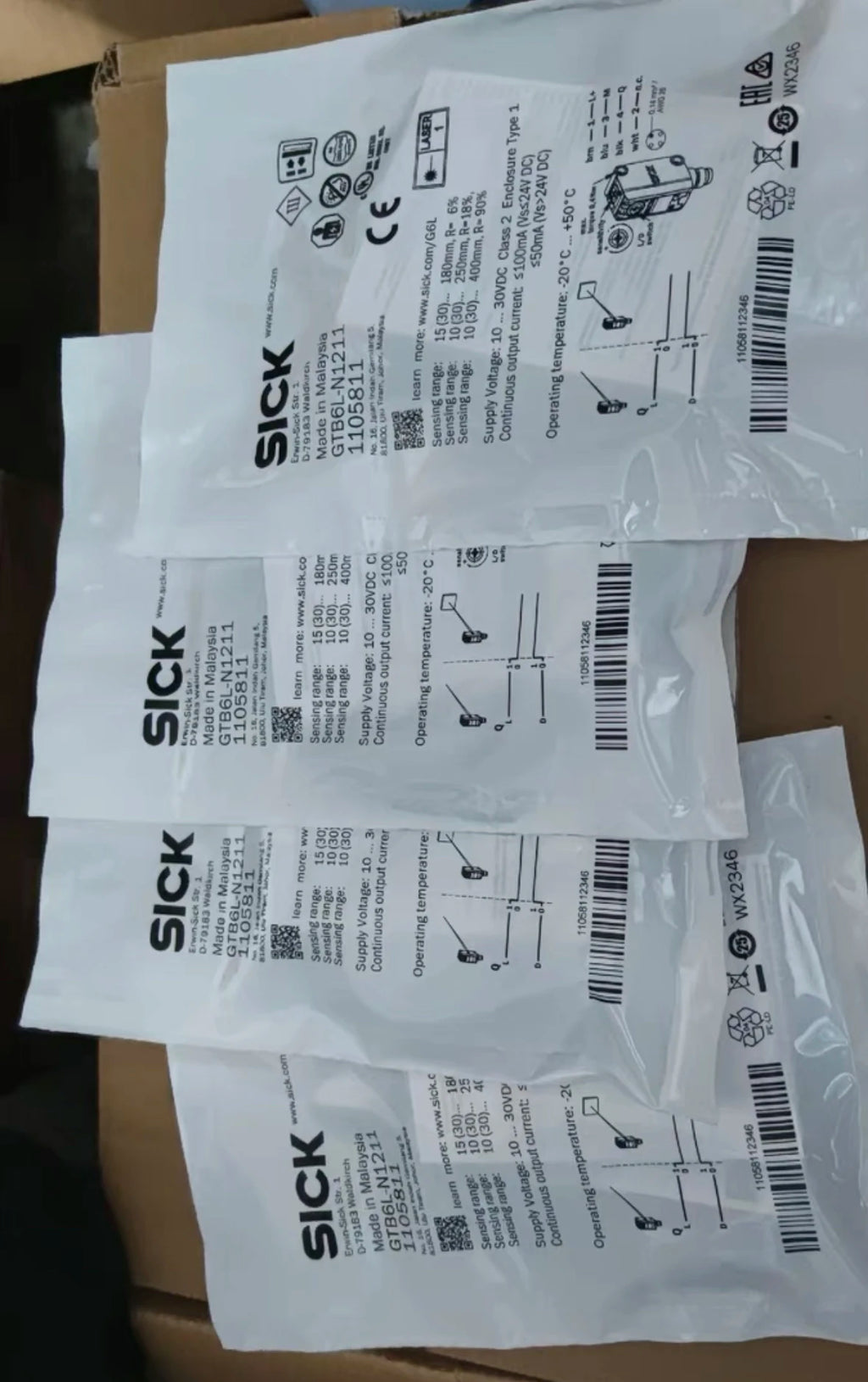 SICK GTB6L-N1211 Photoelectric Sensor Brand New Original Genuine Product Zpaxo Default Title