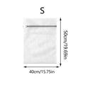 Mesh Laundry Bag for Washing Delicates Wash Bags for Travel Organizing Reusable Delicate Laundry Bag Zpaxo S-40x50cm