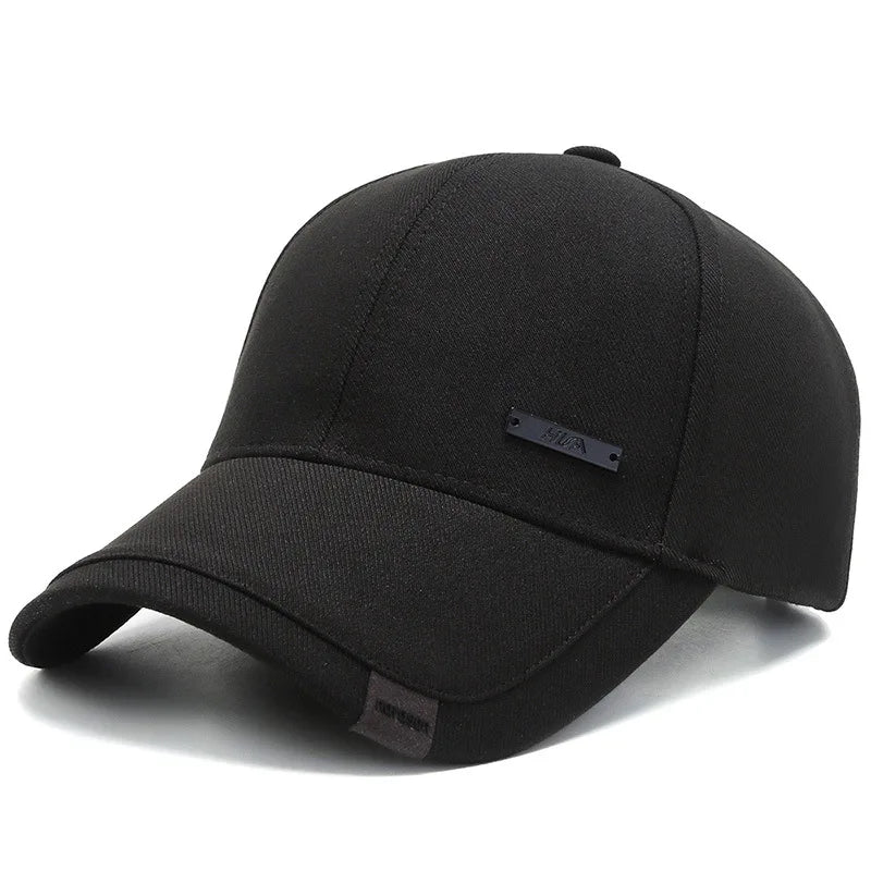 Unisex Adjustable Baseball Cap – Hip Hop Sun Protection Hat Baseball Cap Zpaxo black