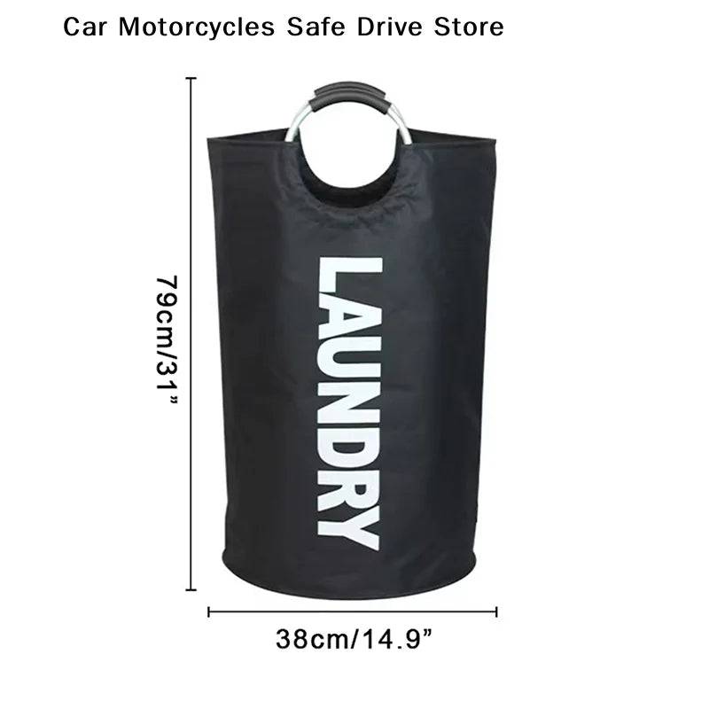 Oxford Cloth Laundry Bag Dirty Clothes Storage Basket Foldable
