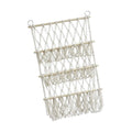 Stuffed Animals Storage Hammock with Tassels Macrame Organizing Plush Toy Organizer Handwoven for Home Decor Nursery Playroom Zpaxo style C