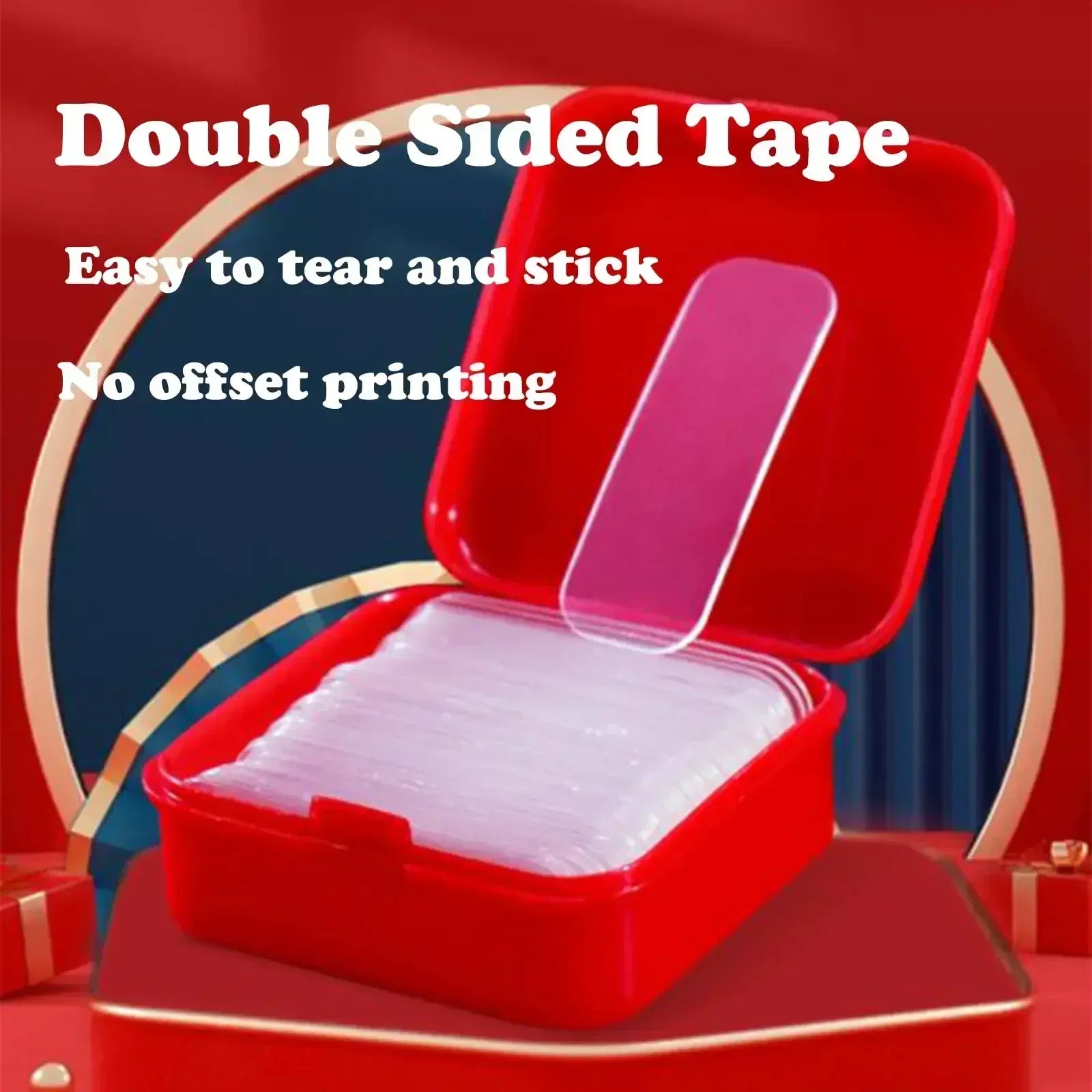Reusable Double Sided Adhesive Tape Strong Adhesion Wall Sticker Sticky Balloon Traceless Poster Clear Nano Home Improvement Zpaxo