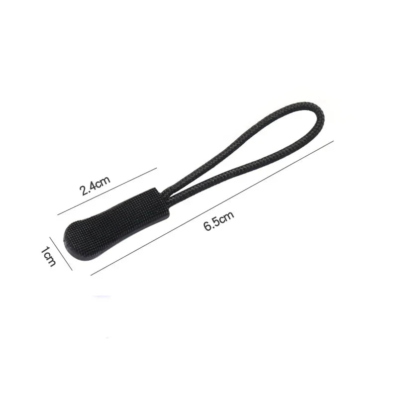 Zipper Pull Cord Extenders 10–30 Pack – Bags, Jackets & Luggage
