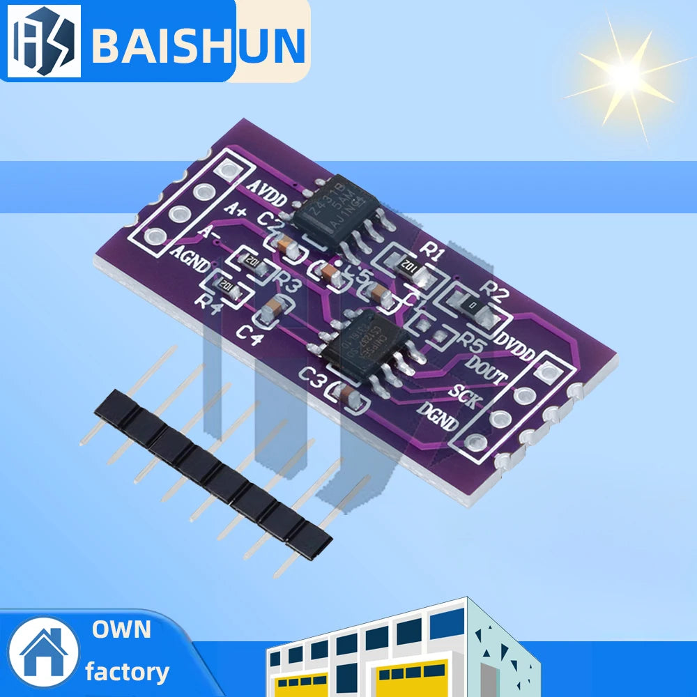 CS1237 24-Bit High-precision ADC Module TL431 Reference Zpaxo Default Title