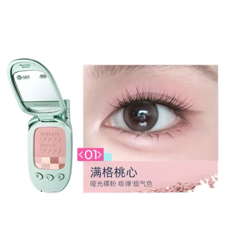 Little Ondine Japan Electronic Pets Cute Surprise Makeup Eyeshadow Lip Tint Eyeliner Pencil Essence Spray Eyebrow Facial Makeup Zpaxo powder 01