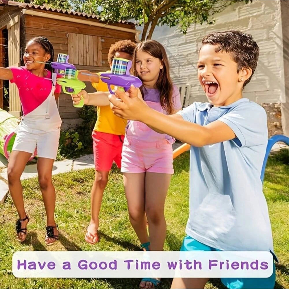 Handheld EVA UFO Soft Foam Dart Launcher Vibrant Colorful Toy