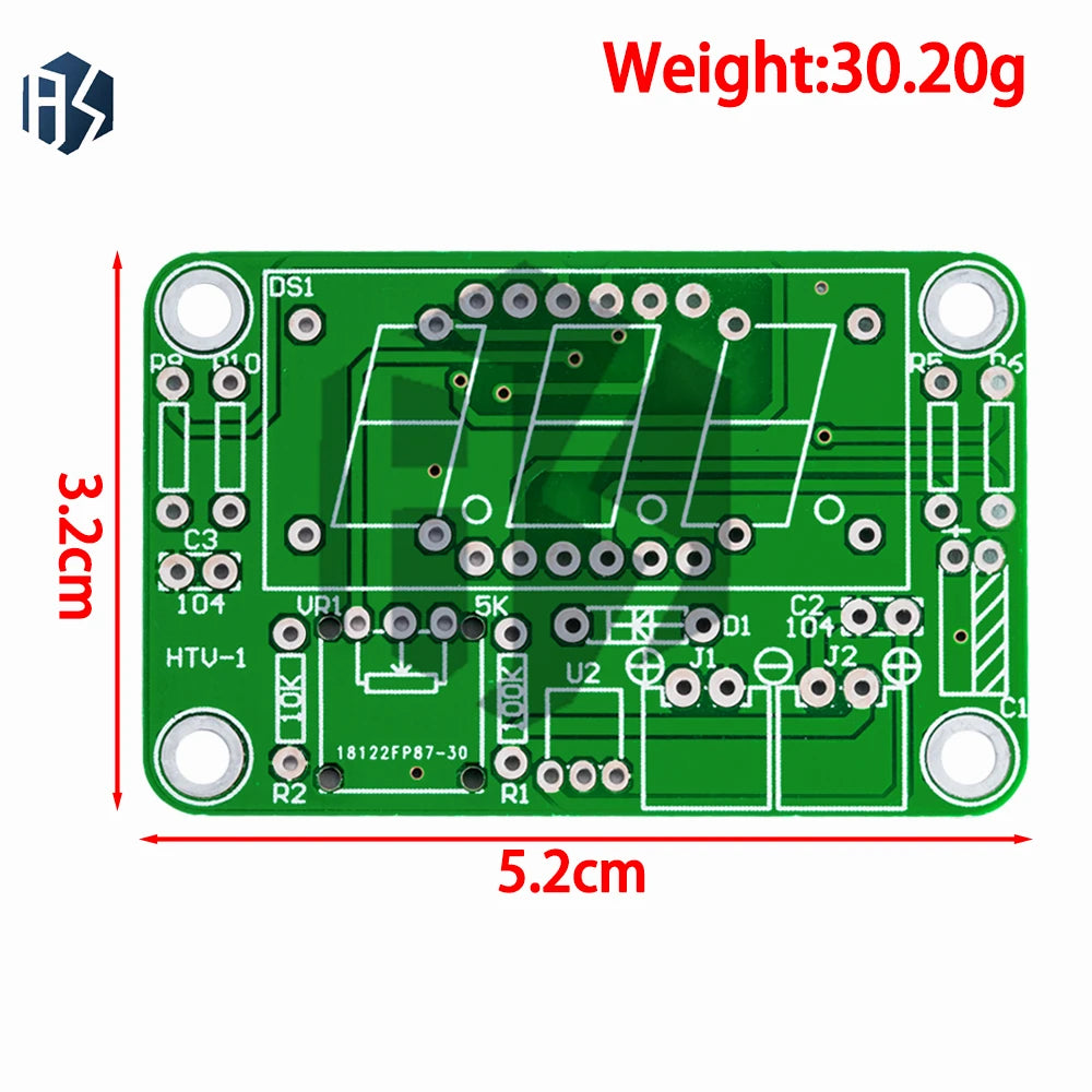 VOT-8 Full DIY Electronic Voltmeter 3 5-25V DC Measuring Range Zpaxo