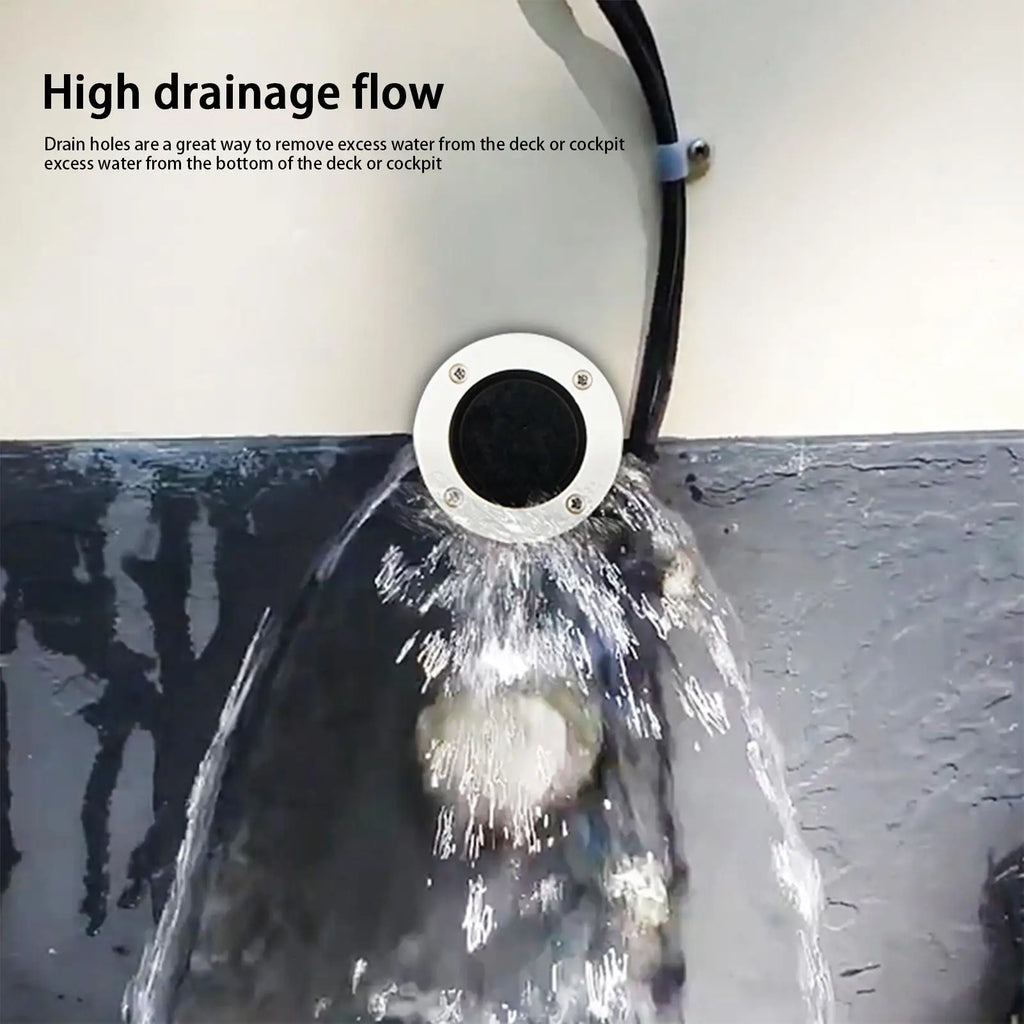 Scupper Valves Kayak Efficient Wear-resistant Check Valve White Drain