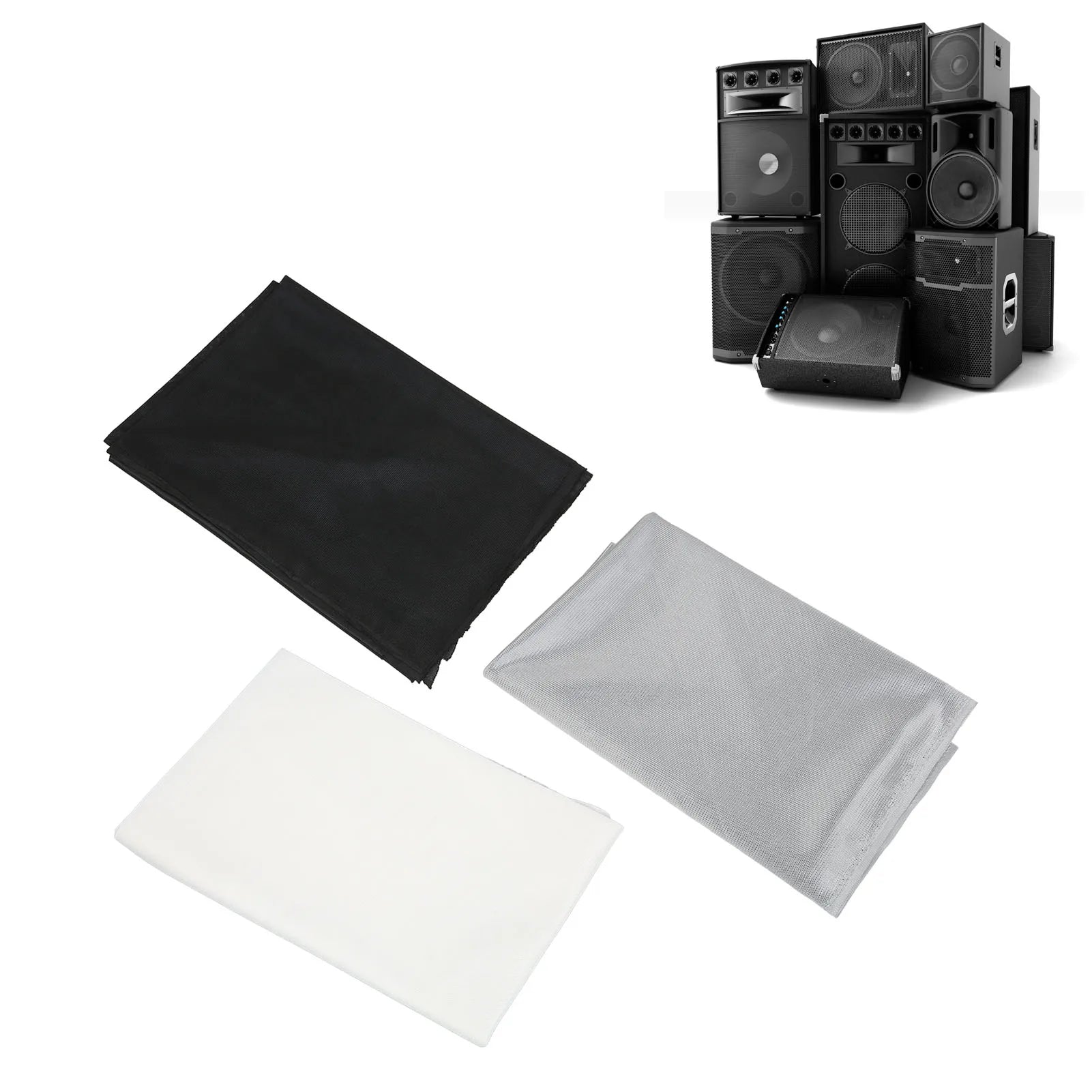Speaker Protective Fabric Grill Cloth Polyester Breathable Waterproof