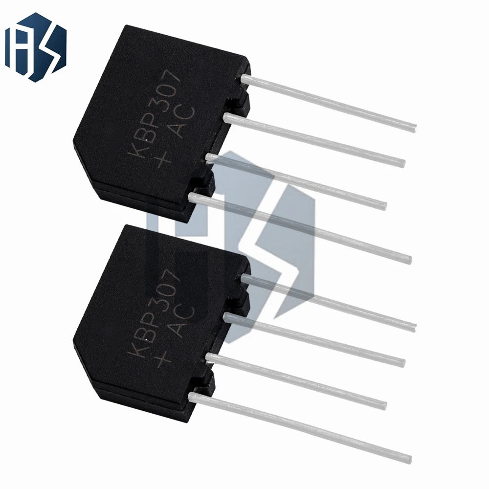 3A 700V DIP-4 KBP307 Rectifier Bridge, 1/5/10PCS Power Diode Rectifier Module Zpaxo