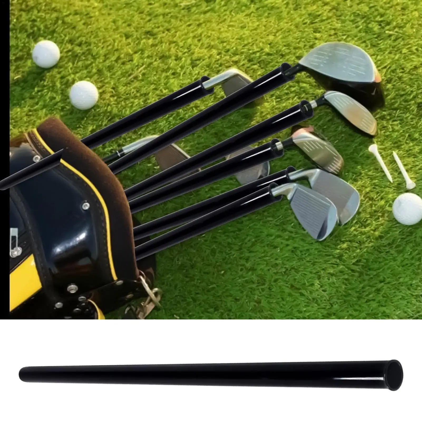 Golf Club Tubes for Golf Bag Golf Bag Organizer Protection Organization Accessories Inserts Ball Cart for Travel Women Men Zpaxo