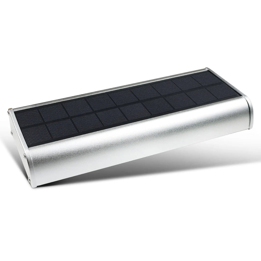 Outdoor Aluminum Solar Billboard Lights Sensor 4 Modes LED Lamp Lighting until Morning Street Lighting Energy Efficient Zpaxo