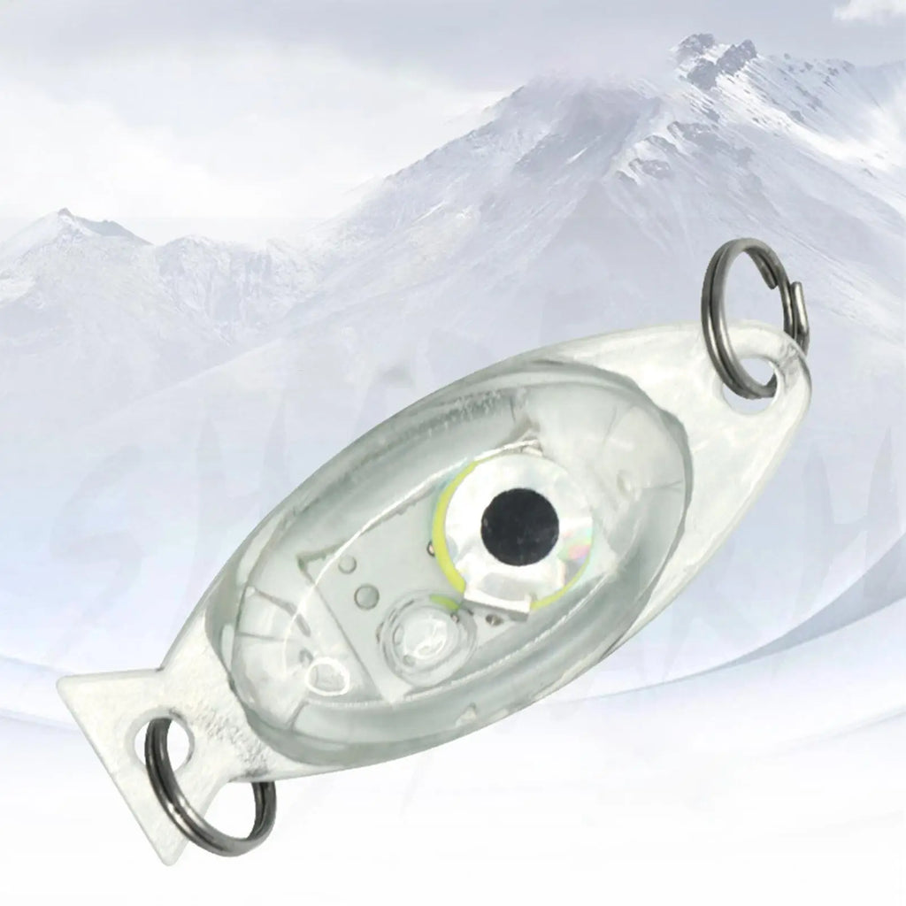 LED Fishing Lure Light Bright Waterproof Fish Eye Bait Glowing