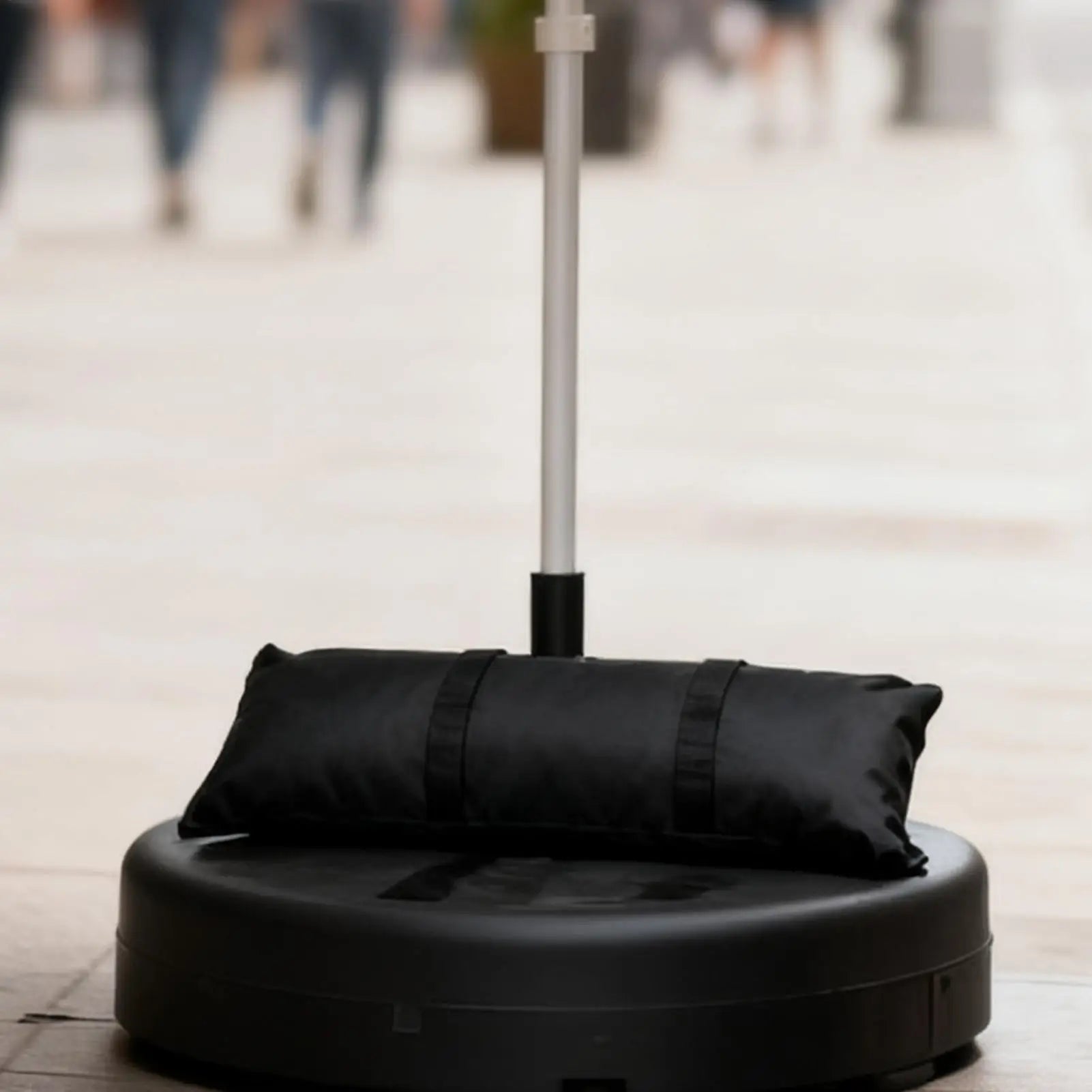 Umbrella Base Weight Bag 2 Pieces Windproof Fillable Saddlebag Heavy Duty Sandbag for Outdoor Furniture for Outdoor Patio Sports Zpaxo