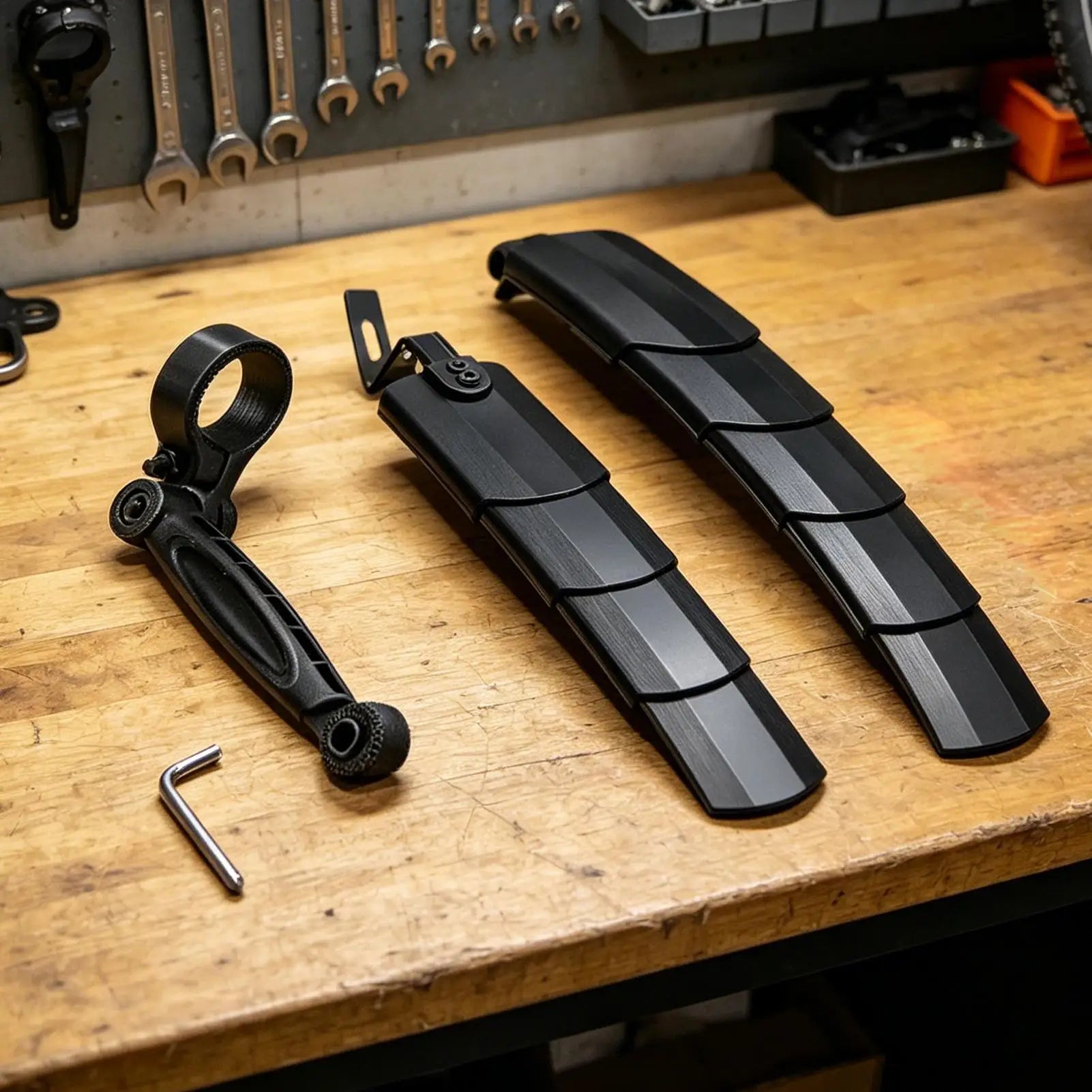 Bike Mud Guard Telescopic Bicycle Front Rear Fenders Splash Mudguard