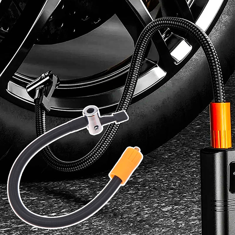 Rustproof Fine Thread Inflation Hose Adapter Standard Tire Valve Car