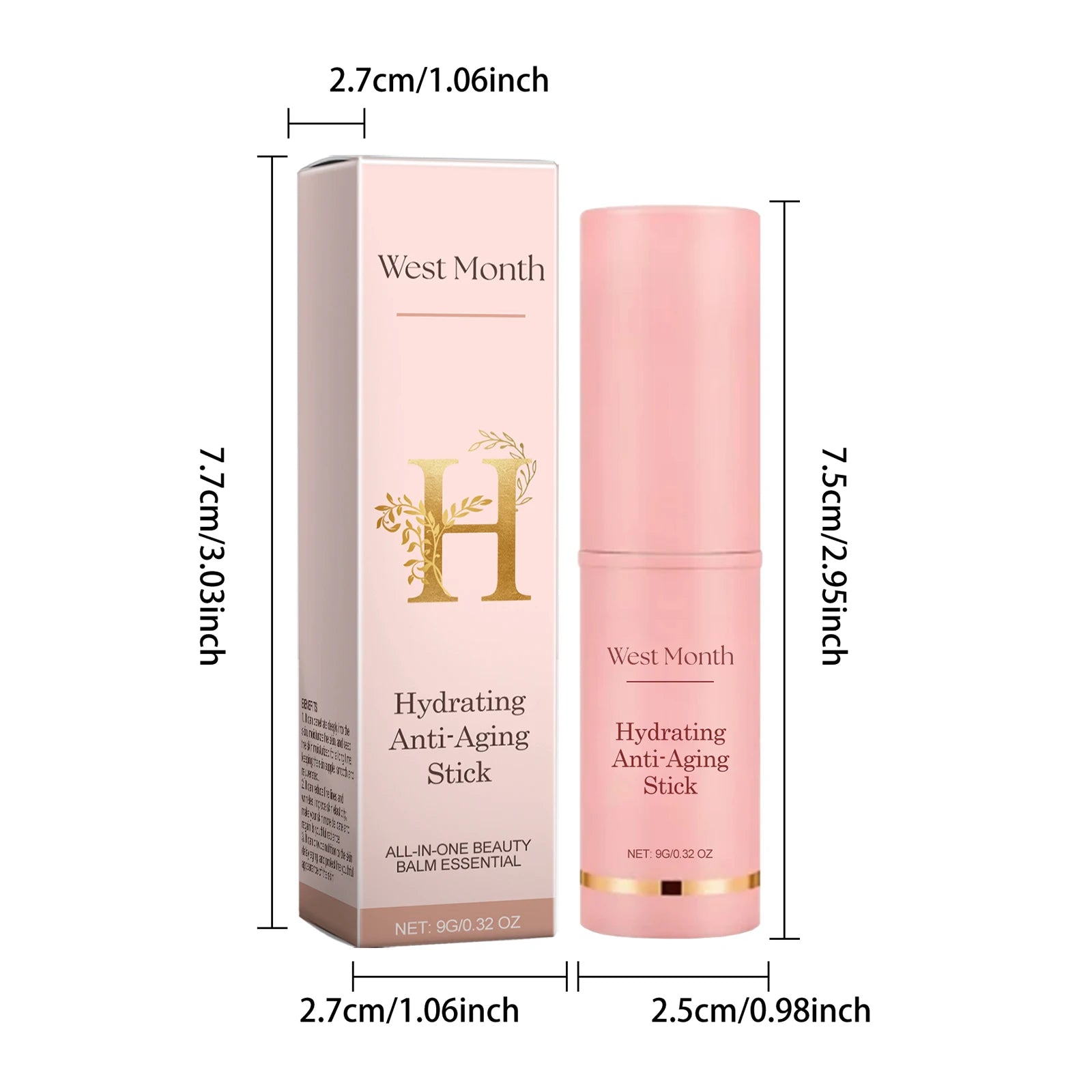 Collagen Firming Balm Stick – Anti-Aging Hydrating Skin Care Facial Balm Stick Zpaxo