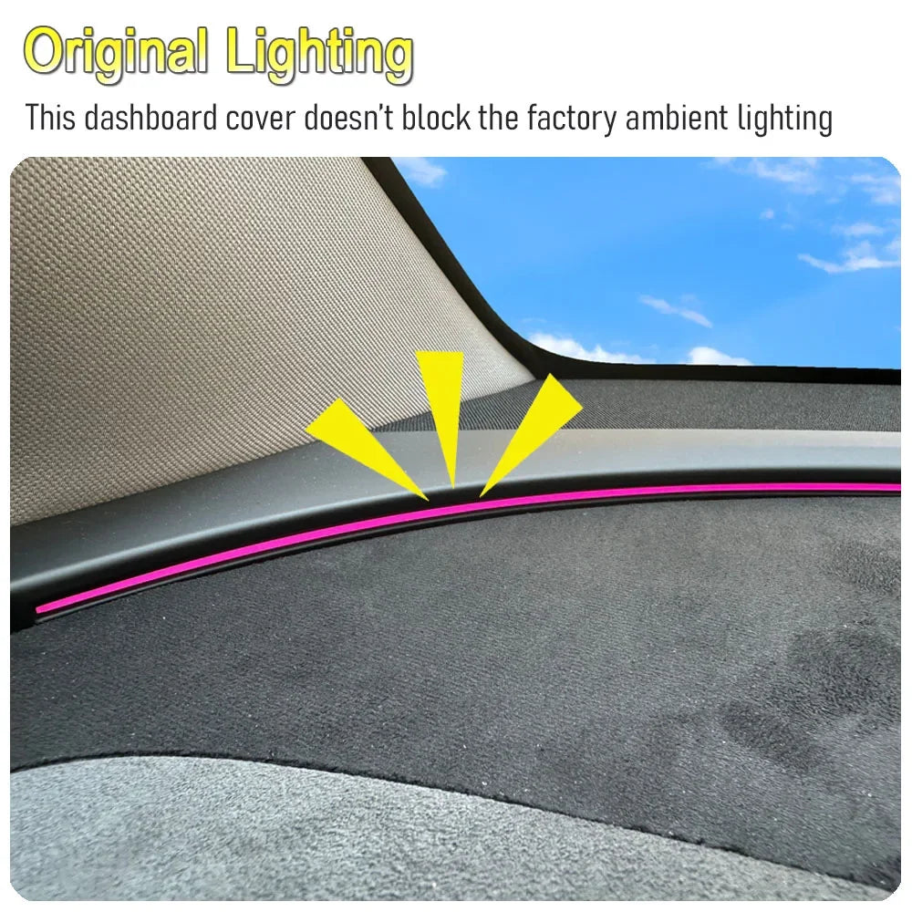 Car Juniper 2026 2025 Center Console Cover Pad Suede Anti-scratch Zpaxo
