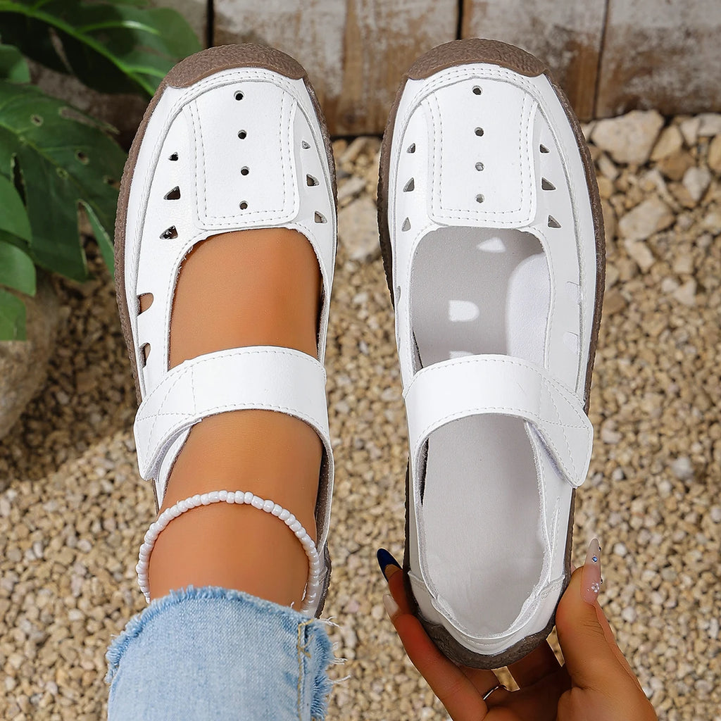 Summer Closed Toe Women Sandals 2026 New Casual Shoes Hollow Out Light Comfortable Shoes Platform Women Sandals Zapatos De Mujer Zpaxo