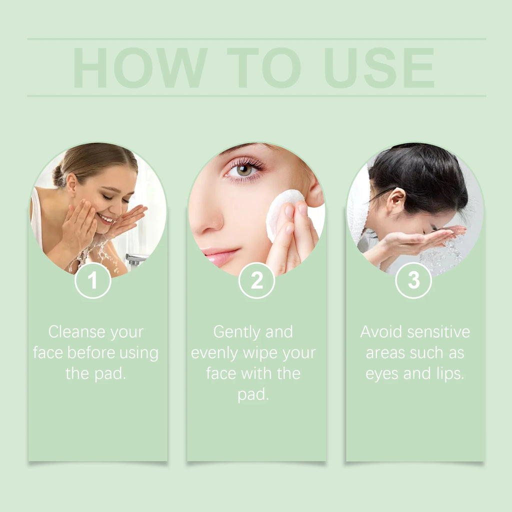 Salicylic Acid Exfoliating Facial Pads – 70 Pads | Jaysuing Exfoliating Facial Pads Zpaxo