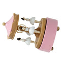 Timeless Wooden Rotating Ballet Music Box Natural Wood Grain