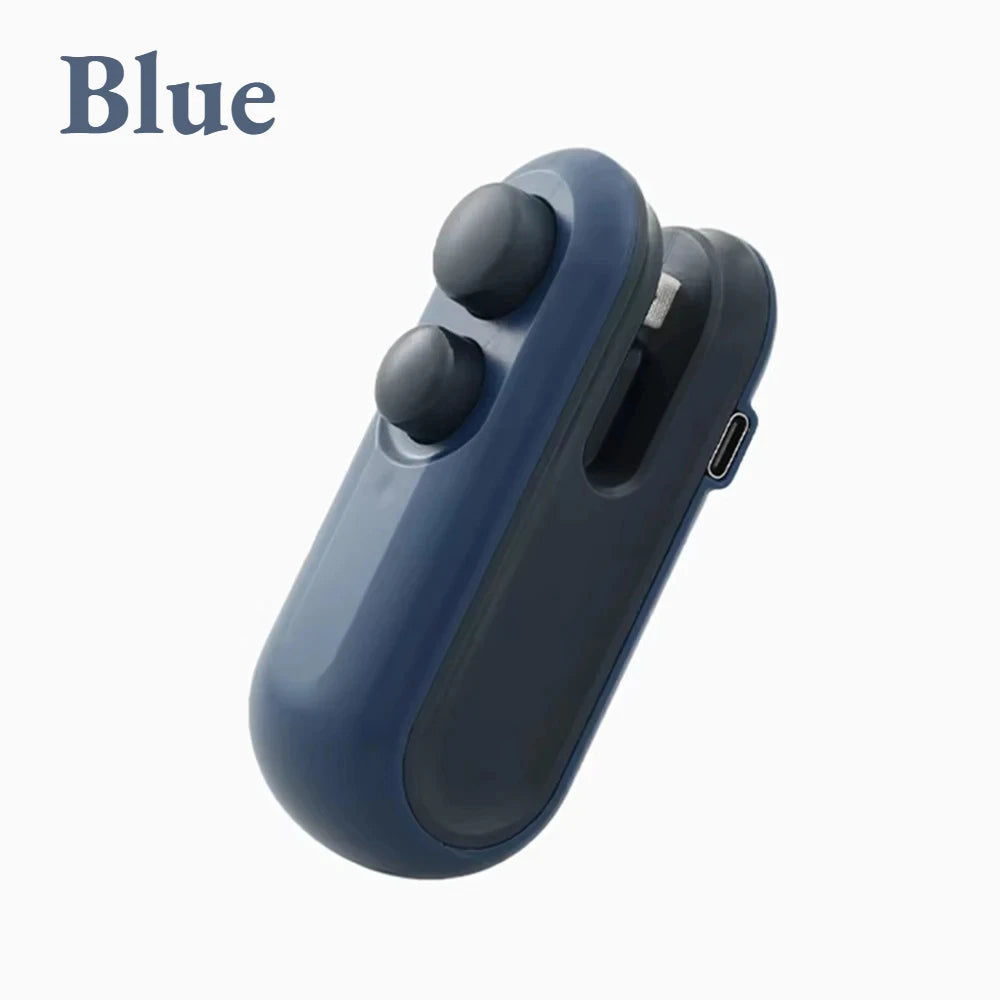 Mini Bag Sealer USB Rechargeable 1 Heat Cutter Portable Food Resealer