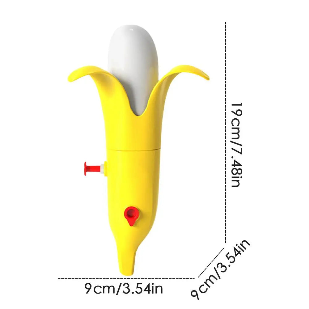 Banana Shape Water Spray Toy Outdoor Party Toys Realistic Powerful Zpaxo YELLOW United States