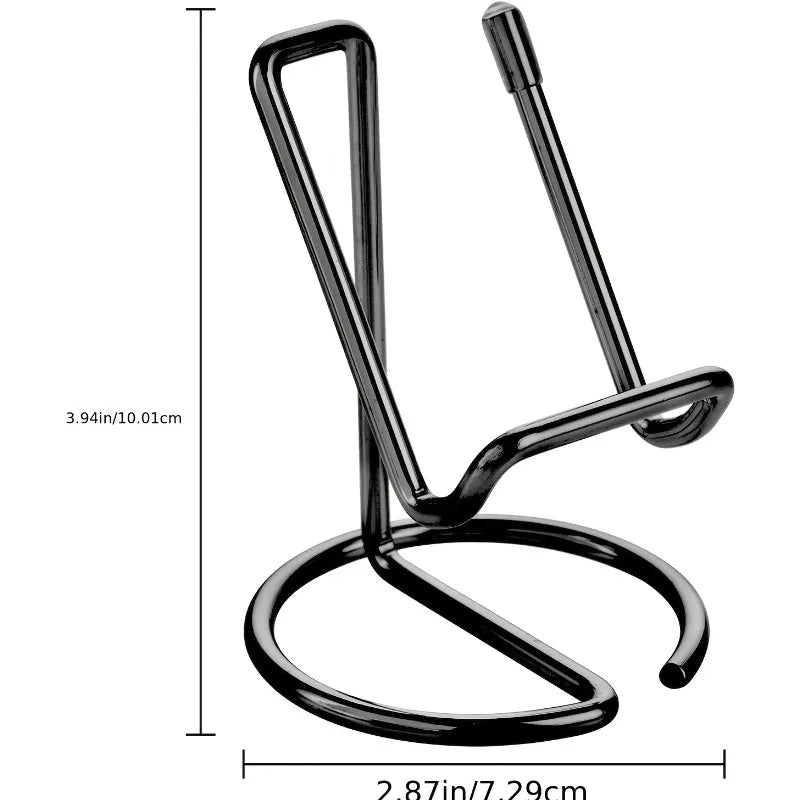 Cute Silver Metal Cell Phone Stand Desk Holder Compatible Iphone Ipad
