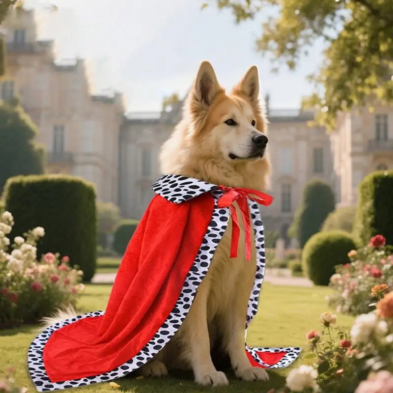 Premium Velvets Puppies Regals Outfit Featuring Gold Crowns Pet Event