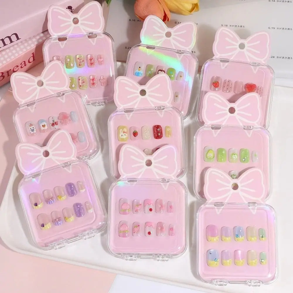 Accessories Cat's Eye Children Wearing Nails Short Decorative Press Zpaxo