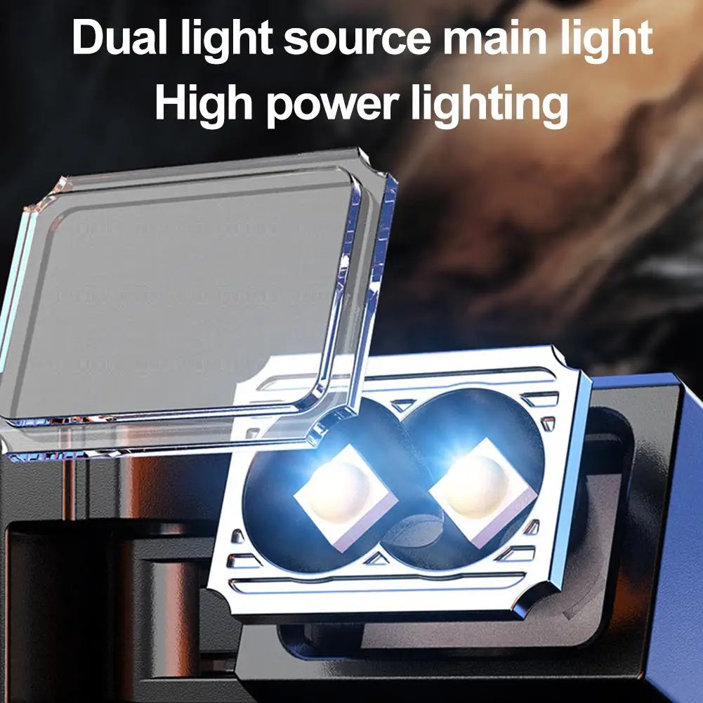 ZHIYU 1200 Lumen EDC Flashlight – 7 Modes, USB Rechargeable EDC Pocket Flashlight Zpaxo