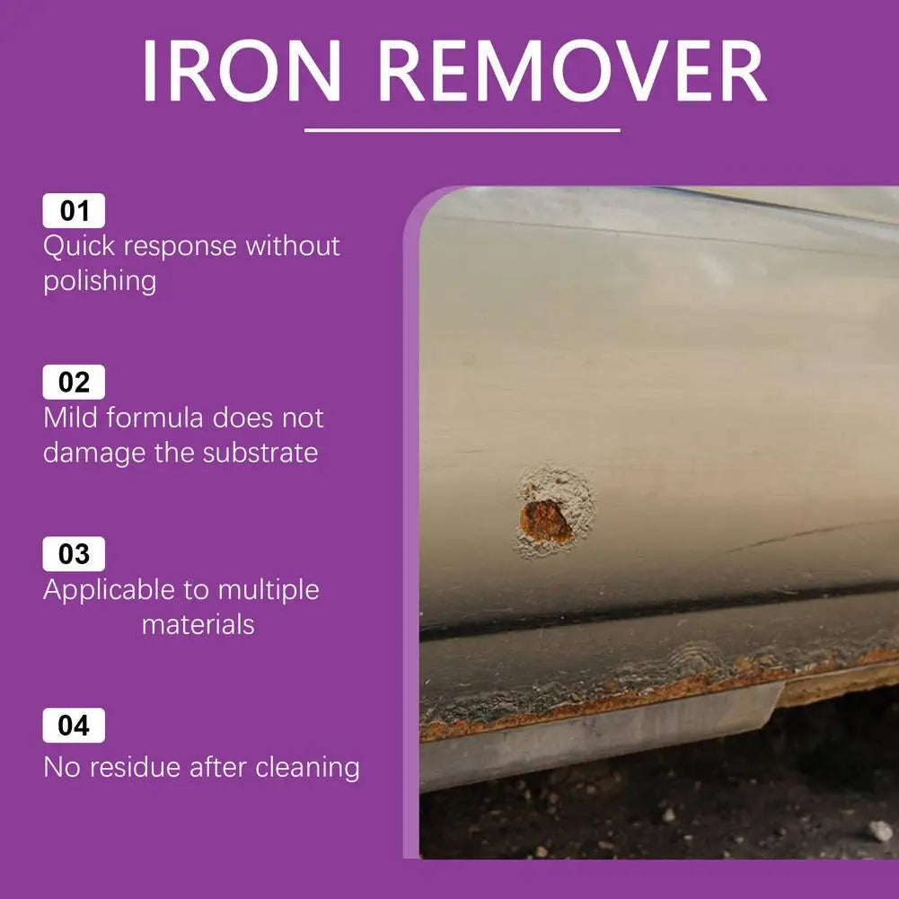 Powerful Rust Remover Spray – Metal, Car, Bike & Tools Rust Remover Spray Zpaxo