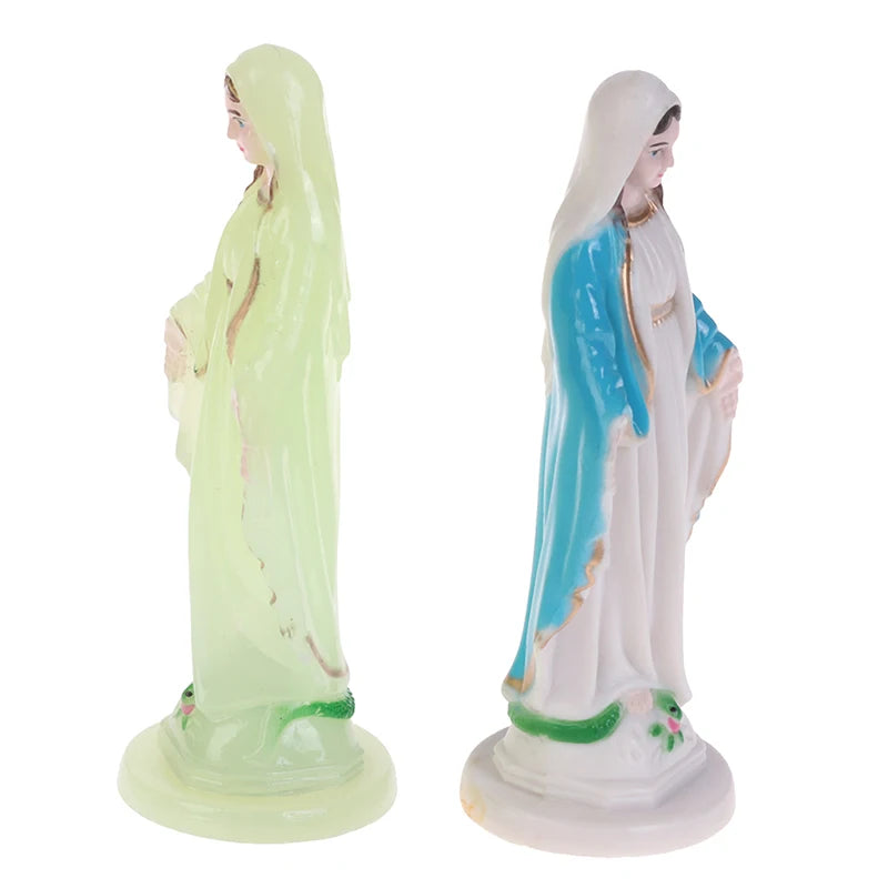 Catholic Mary Statue Handmade Virgin Jesus Home Decor Zpaxo