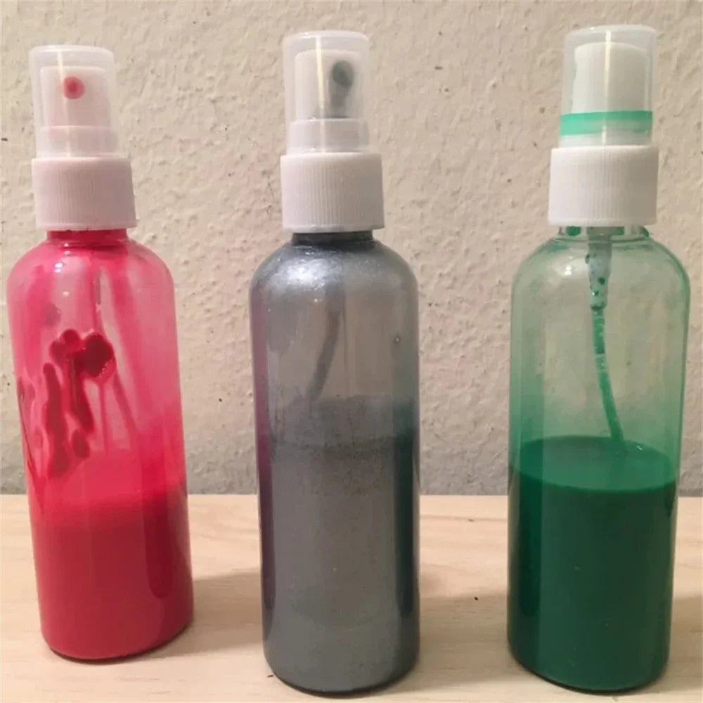 Refillable 30ml 50ml 100ml Clear PET Plastic Portable Spray Bottle Empty Perfume Container Zpaxo