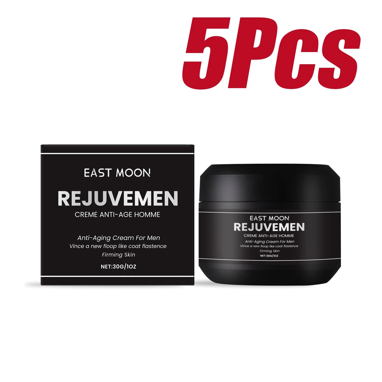 Face Cream For Men Firming Lifting Hydrating Skincare Helps Reduce Fine Lines Wrinkles Brightening Nourishing Facial Skin Zpaxo 5 x 30g Boxed