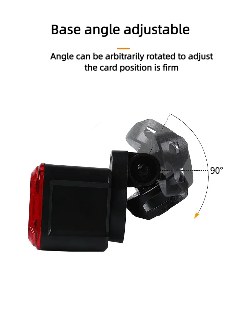 Bicycle Taillights USB Charging Intelligent Sensing Brake Lights Mountain Road Bike Safety Night Riding High Brightness Warning Zpaxo