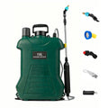 4 Gallon/15L Powerful Lawn Electric Water Sprayer with Shoulder Strap Electric Backpack Garden Sprayer for Lawn Garden Yard Zpaxo Green