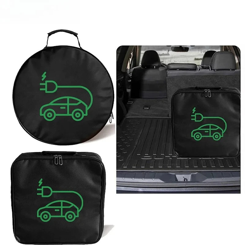 EV Charging Cable Storage Bag – Waterproof 840D Organizer