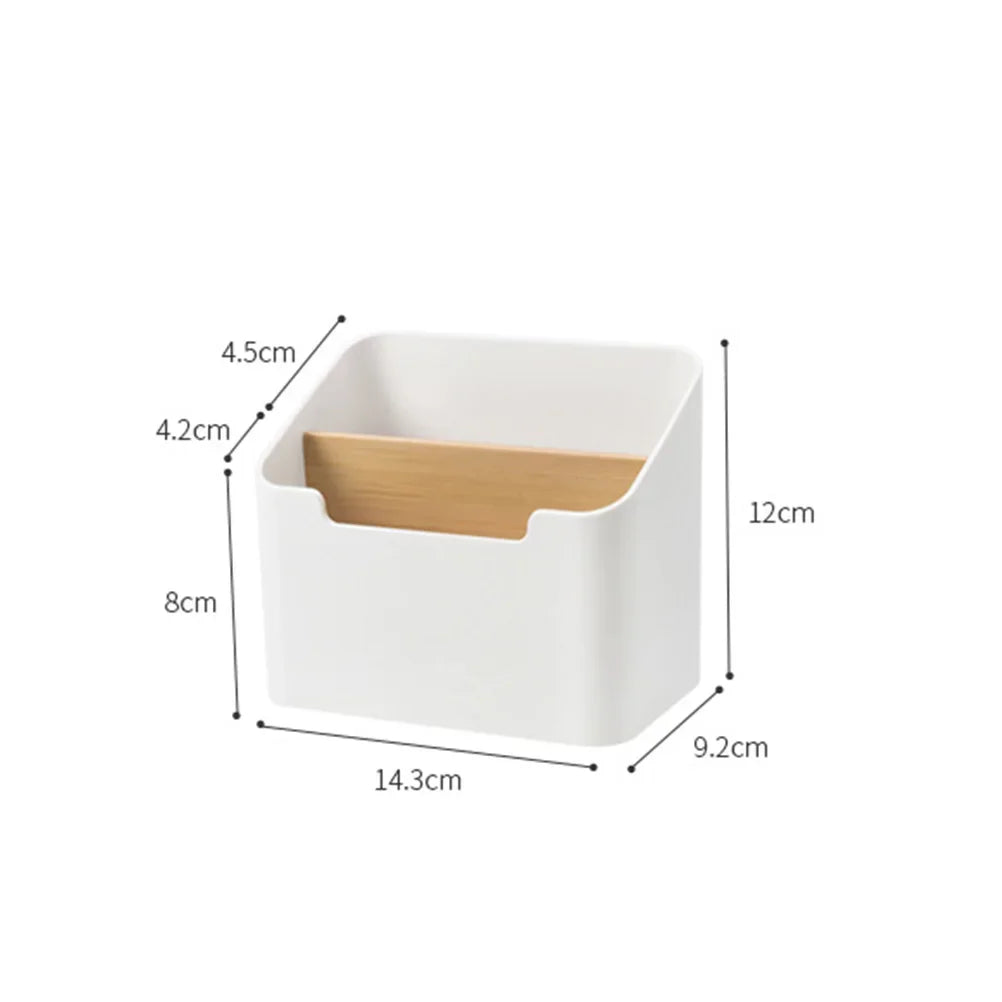 Simple Desk Office Storage Rack Desktop Pencil Remote Control Debris Stationery Household Living Room Supplies Home Organizer Zpaxo