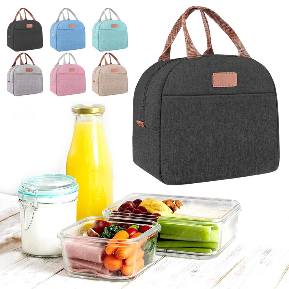 Insulated Lunch Box Capacity Small Food Container Bag Waterproof