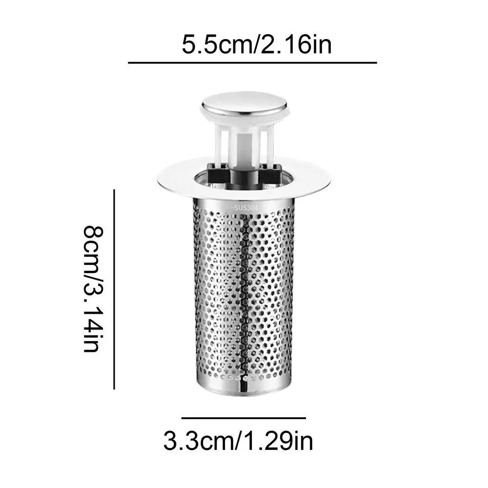 Bathroom Sink Strainer Pop-up Drain Filter Strainer for Bathroom Sink Anti Blocking Easy Installation Drain Strainer Filter Zpaxo 02 China Mainland