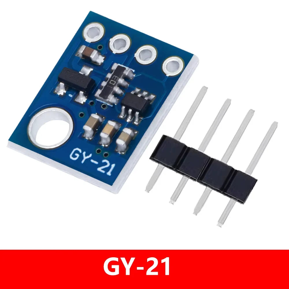 Industrial-Grade GY-21 Si7021 Sensor Module: High Accuracy Humidity & Temperature Detection (I2C/IIC Interface) Zpaxo gy-21 1pcs